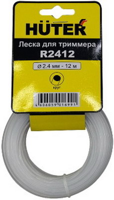 Леска для садовых триммеров Huter R2412 d=2.4мм L=12м для Huter GGT-800S(T)/1000S(T)/1300S(T)/1500S(T) (71/2/11)