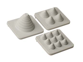 Кабельный ввод  - мембранный, 4х21мм  - кол-во отверстий=4, макс. диаметр=21мм, 1 упаковка - 20 шт. DKC R5MP04