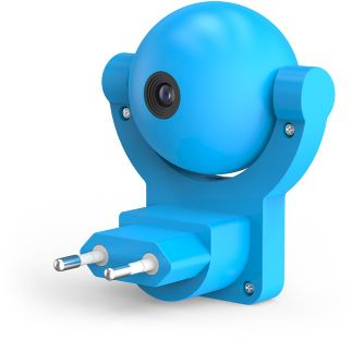 Ночник Gauss DIY0033 пластик голубой