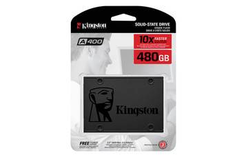 Твердотельный диск 480GB Kingston SSDNow A400, 2.5", SATA III, TLC [R/W - 500/450 MB/s]