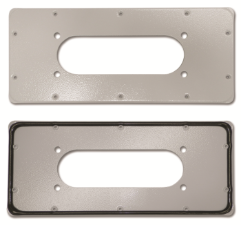 Фланец для монтажа кабельного ввода FL21 для корпусов ST, тип 4, 443x153 мм DKC R5FPST02