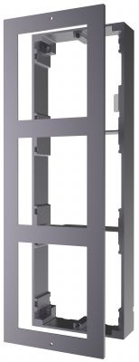 Рамка монтажная на 3 модуля, накладная Hikvision DS-KD-ACW3