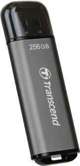 Флеш Диск Transcend 256Gb Jetflash 920 TS256GJF920 USB3.1 темно-серый