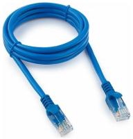 Патч-корд PP12-1.5M/B 1000G UTP 4 пары cat5E CCA molded 1.5м синий RJ-45 (m)-RJ-45 (m)