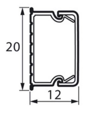Мини-канал 20x12мм METRA Legrand 638192