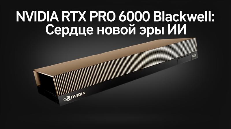 NVIDIA RTX PRO 6000 Blackwell: Сердце новой эры ИИ и визуализации для вашего ЦОДа