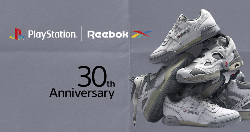 Не только игры: Sony и Reebok представляют коллекцию кроссовок к 30-летию PlayStation