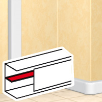 Перегородка разделительная Legrand 010582 L2000 50 (упак.:1шт)