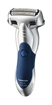 Бритва сетчатая Panasonic ES-SL41-S520 реж.эл.:3 питан.:аккум. серебристый/синий