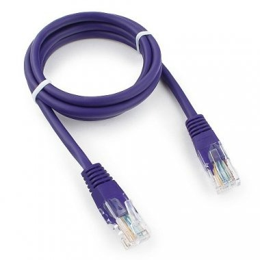 Патч-корд LANMASTER LSZH SFTP кат.6A, 1.5 м, фиолетовый