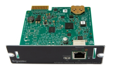 Карта управления ИБП третьего поколения APC by Schneider Electric AP9640