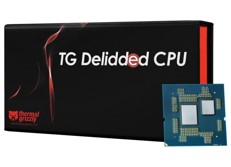 Сняли всё лишнее: Thermal Grizzly продает «голые» Ryzen 7 9850X3D за €749 — стоит ли игра свеч?