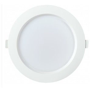 Iek LDVO0-1703-18-4000-K01 Светильник LED ДВО 1703 белый круг 18Вт 4000K IP40 {пластик. корпус, диам 192 мм}