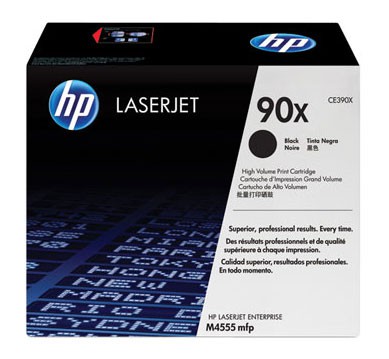 Картридж лазерный HP 90X CE390XD черный x2упак. (48000стр.) для HP LJ M4555/M602/M603