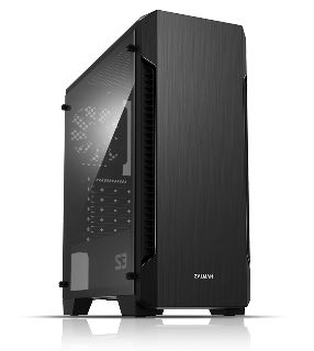 Корпус ZALMAN S3, ATX, BLACK, WINDOW, 2x3.5", 2x2.5", 2xUSB2.0, 1xUSB3.0, REAR 1x120mm (S3)
