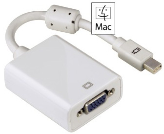Адаптер Hama 00053247 VGA (f) miniDisplayPort (m) 0.1м