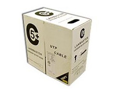 Кабель информационный Lanmaster LAN-5EUTP-OUT кат.5е U/UTP не экранированный 4X2X24AWG PE внешний 305м черный