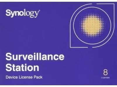Synology Device License Pack 8 8-camera expansion pack (incl activation key to increase number cameras attached to NAS)