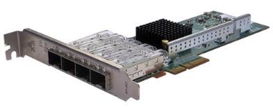 Сетевая карта Silicom  1Gb PE2G4SFPI35L Quad Port SFP Gigabit Ethernet PCI Express Server Adapter X4, Based on Intel i350AM4, RoHS compliant (PE2G4SFPI35L)