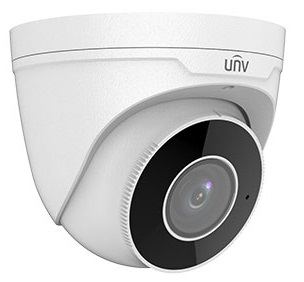 Камера Uniview Видеокамера IP купольная антивандальная, 1/2.7" 2 Мп КМОП @ 30 к/с, ИК-подсветка до 40м., 0.005 Лк @F1.6, объектив 2.8-12.0 мм моторизованный с автофокусировкой, WDR, 2D/3D DNR, Ultra 265, H.2 (IPC3632LB-ADZK-G-RU)