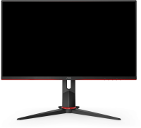 Монитор AOC 27" Q27G2U черный/красный VA LED 1ms 16:9 HDMI матовая HAS Piv 250cd 178гр/178гр 2560x1440 144Hz DP 2K USB 5.2кг