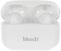 Наушники A4Tech Bloody M30 белый вкладыши BT в ушной раковине (M30)