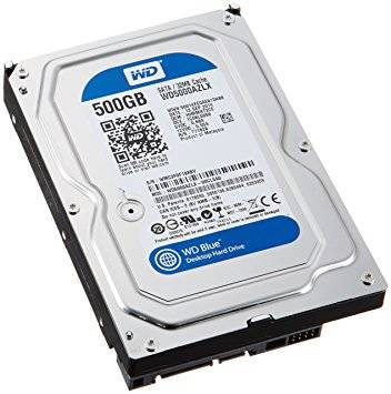 500Gb WD Blue (WD5000AZLX) {Serial ATA III, 7200 rpm, 32Mb buffer}