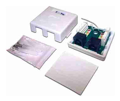 Розетка Lanmaster TWT-SM2-4512-WH настен. кат.5E UTP (упак.:1шт)