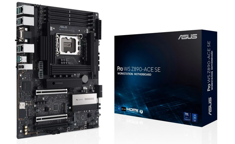 ASUS PRO WS Z890-ACE SE: инновационная материнская плата с уникальным сокетом