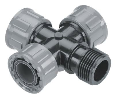 Крестовина Gardena PRO Д.вх.1" Д.вых.1" (в компл.:5 предметовпред.) (02750-20.000.00)