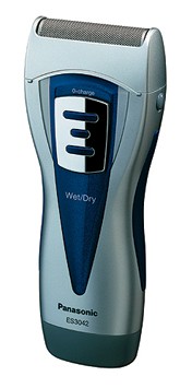 Бритва сетчатая Panasonic ES3042 реж.эл.:1 питан.:аккум. серебристый/синий