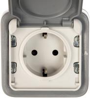 Plexo Розетка 2К+З, нем. ст. Legrand 69733