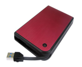 AgeStar 3UB2A14 (RED) Внешний корпус для HDD/SSD AgeStar 3UB2A14 SATA II пластик/алюминий красный 2.5"