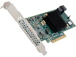 Контроллер Broadcom/LSI 9341-4I (05-26105-00) (PCI-E 3.0 x8, LP) SGL SAS 12G, RAID 0,1,10,5, 4port (1*intSFF8643), каб.отдельно (аналог LSI00199/L5-25091-05) (LSI00419)