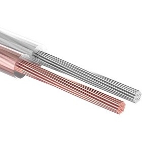 Rexant 01-6304 Кабель акустический, 2х0.75 мм2, прозрачный SILICON, 100 м.