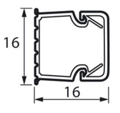 Мини-канал 16x16мм METRA Legrand 638191
