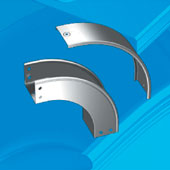 Dkc 38244 Крышка на угол CD 90 вертикальный внеш. 90° осн.200