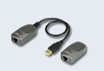 Удлинитель ATEN USB2.0 Extender W/EU ADP. (UCE260-AT-G)