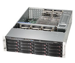 Корпус SuperMicro CSE-836BE1C-R1K03B 3U 2x1000W черный