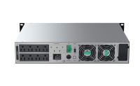 ИБП MR-US3KRT-TIE, 3кВА, 6*12B/9Ач, Вход: С20, Выход: 8*IEC C13 + 1*IEC C19, стоечный