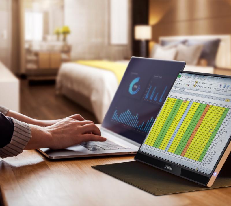 Портативный монитор ViewSonic VX1755 поддерживает технологию AMD FreeSync Premium и частоты обновления до 144 Гц