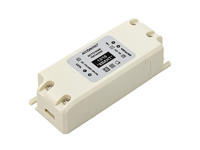 Источник стабилизированного питания, поставляется без сетевого кабеля, подключение сетевого кабеля и нагрузки - клеммные колодки под винт