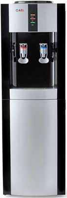 Кулер AEL LD-AEL-47 напольный электронный черный/серебристый