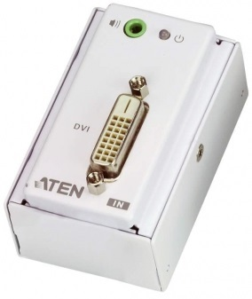 Удлинитель ATEN DVI Over Cat 5 Extender with MK Wall Plate W/EU ADP, (VE607-AT-G)