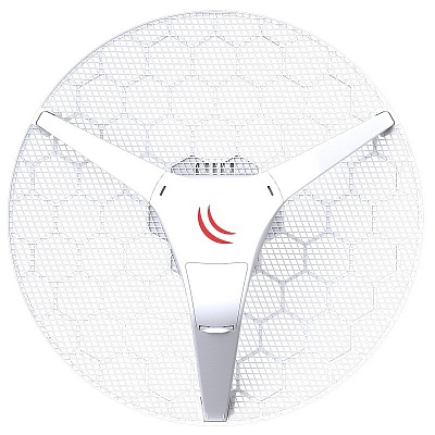 Точка доступа MikroTik LHG XL HP5 4pack (LHG XL HP5 with 27dBi 5GHz antenna, Dual Chain High Power 802.11an wireless, 600MHz CPU, 64MB RAM, 1x LAN, POE, PSU, RouterOS L3) – all four antennas in single box (RBLHG-5HPnD-XL4pack)