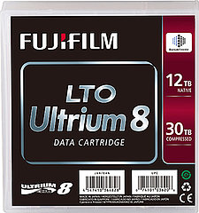 Ленточный носитель данных Fujifilm Ultrium LTO8 RW 30TB (12Tb native), (analog Q2078A) (16551221)