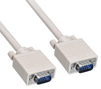 Кабель-удлинитель Buro CAB015S-06 VGA (m) VGA (f) 1.8м феррит.кольца серый