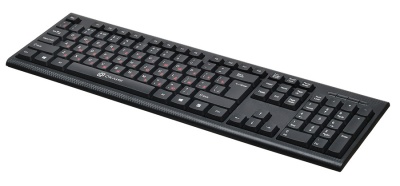 Клавиатура Оклик 120M черный USB