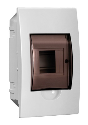 Щит распределительный IEK MKP12-V-04-40-20 ЩРВ-П-4 для установки модульных устройств встраиваемый 136мм 87мм 222мм 660B 4мод. пластик IP41 белый (упак.:1шт)