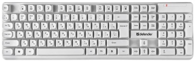 Клавиатура + мышка MILAN C-992 RU WHITE 45994 DEFENDER